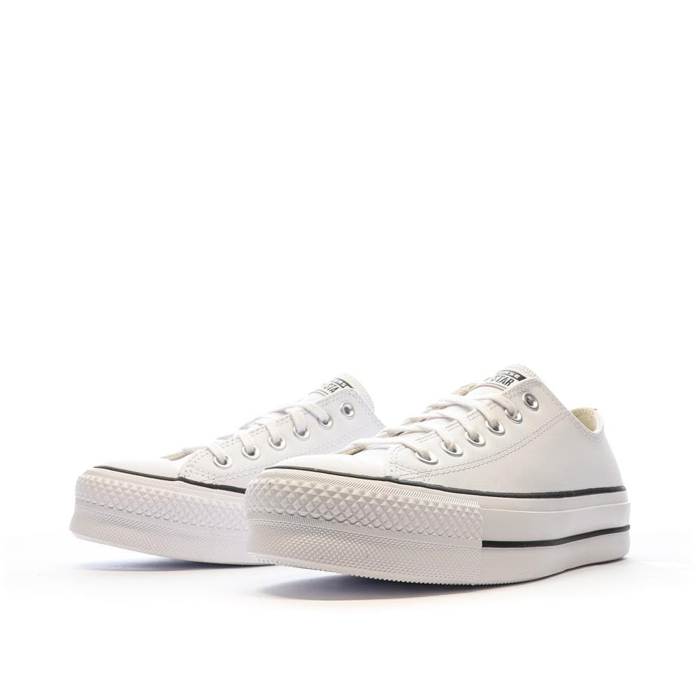 All Star Baskets Blanches à Plateforme Femme Converse 6
