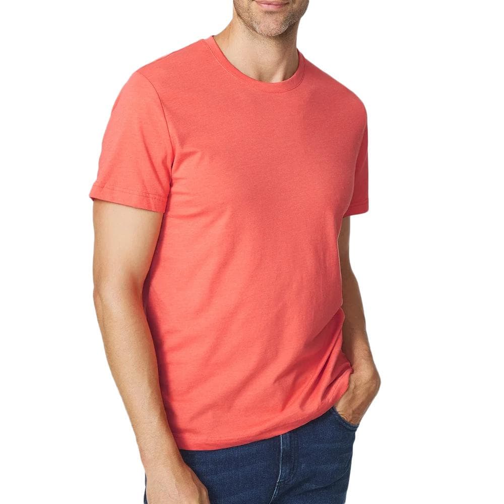 T-Shirt Orange Homme TBS Recif 1