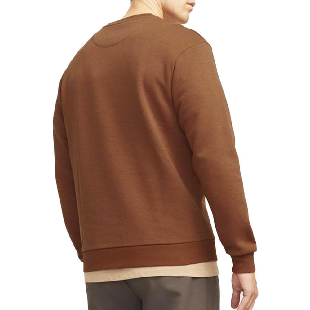 Sweat Uni Marron Homme Jack & Jones Bradley 2