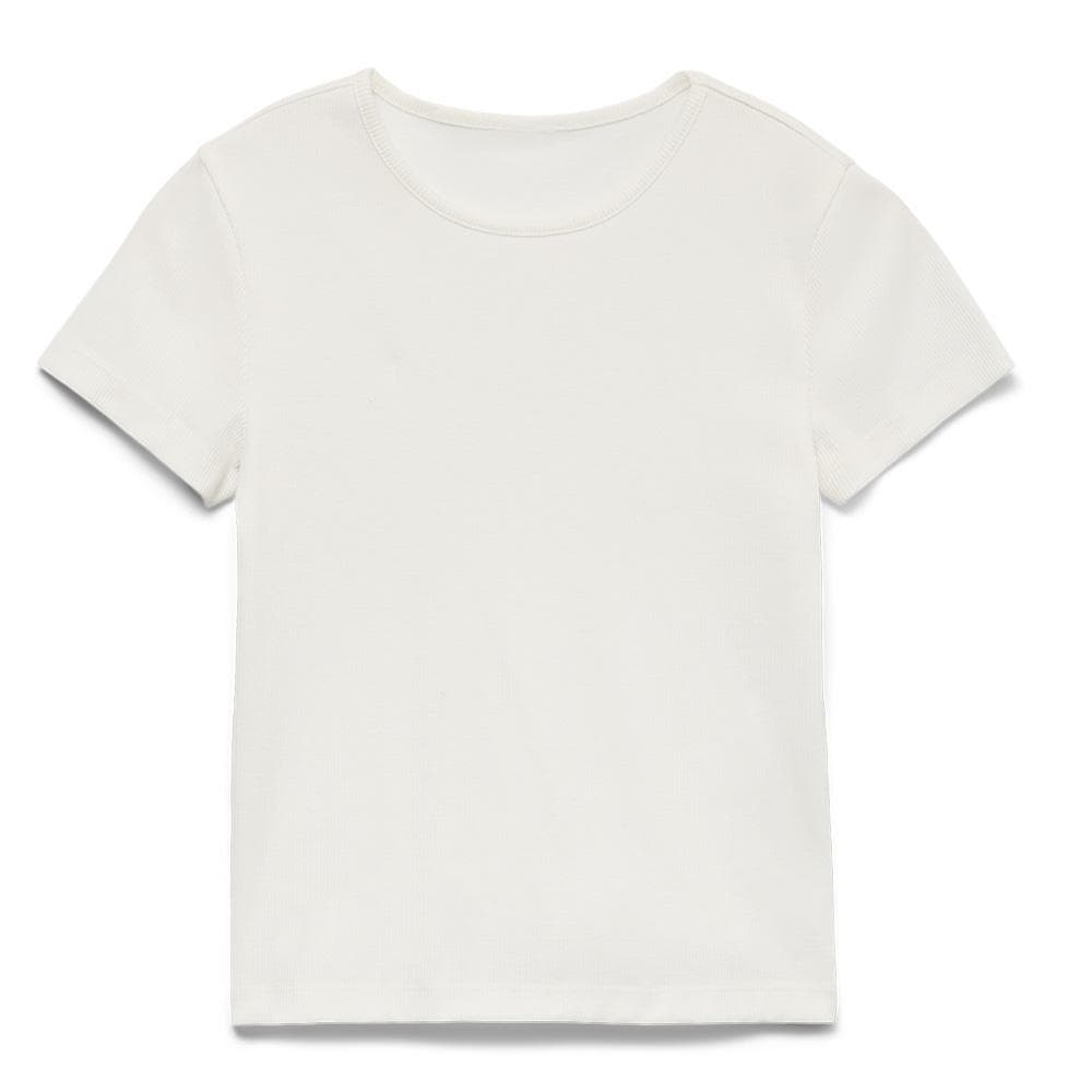T-Shirt Blanc Femme Vero Moda Folia 1