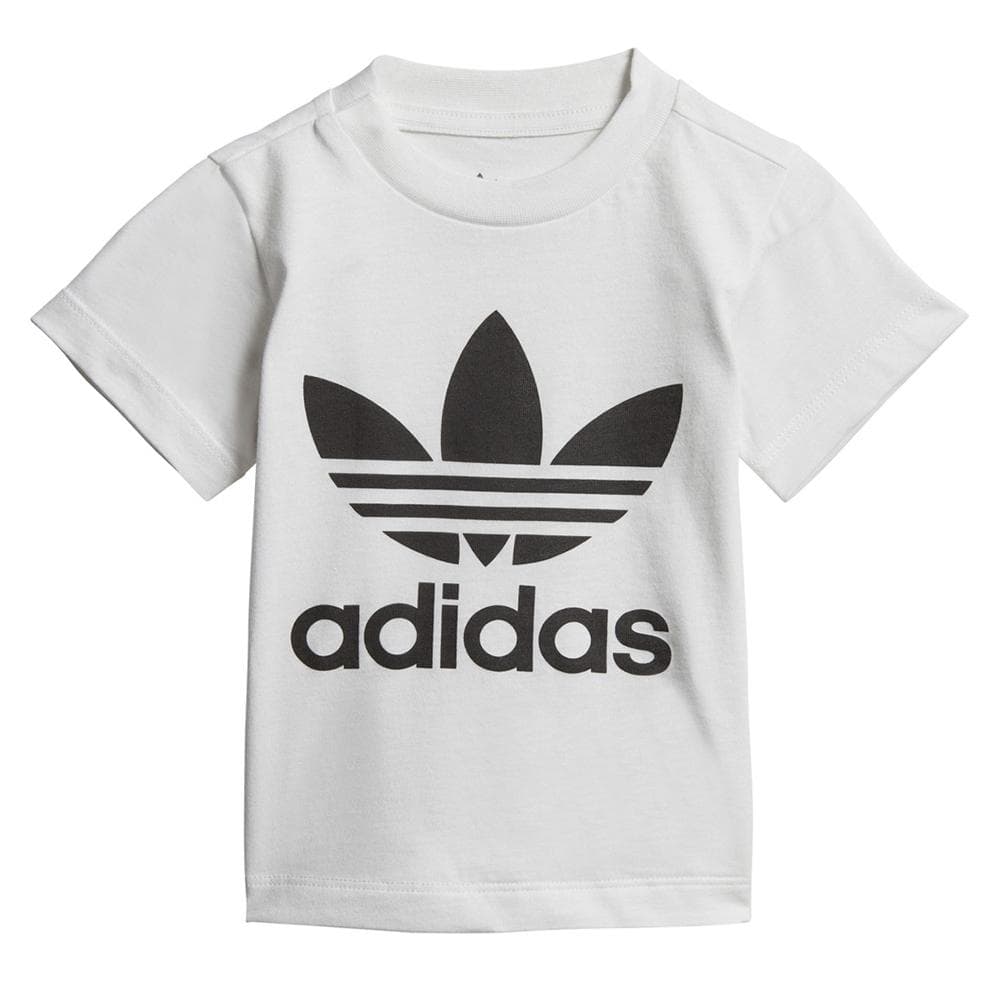 T-shirt Blanc/Noir Garçon Adidas DV2828 1