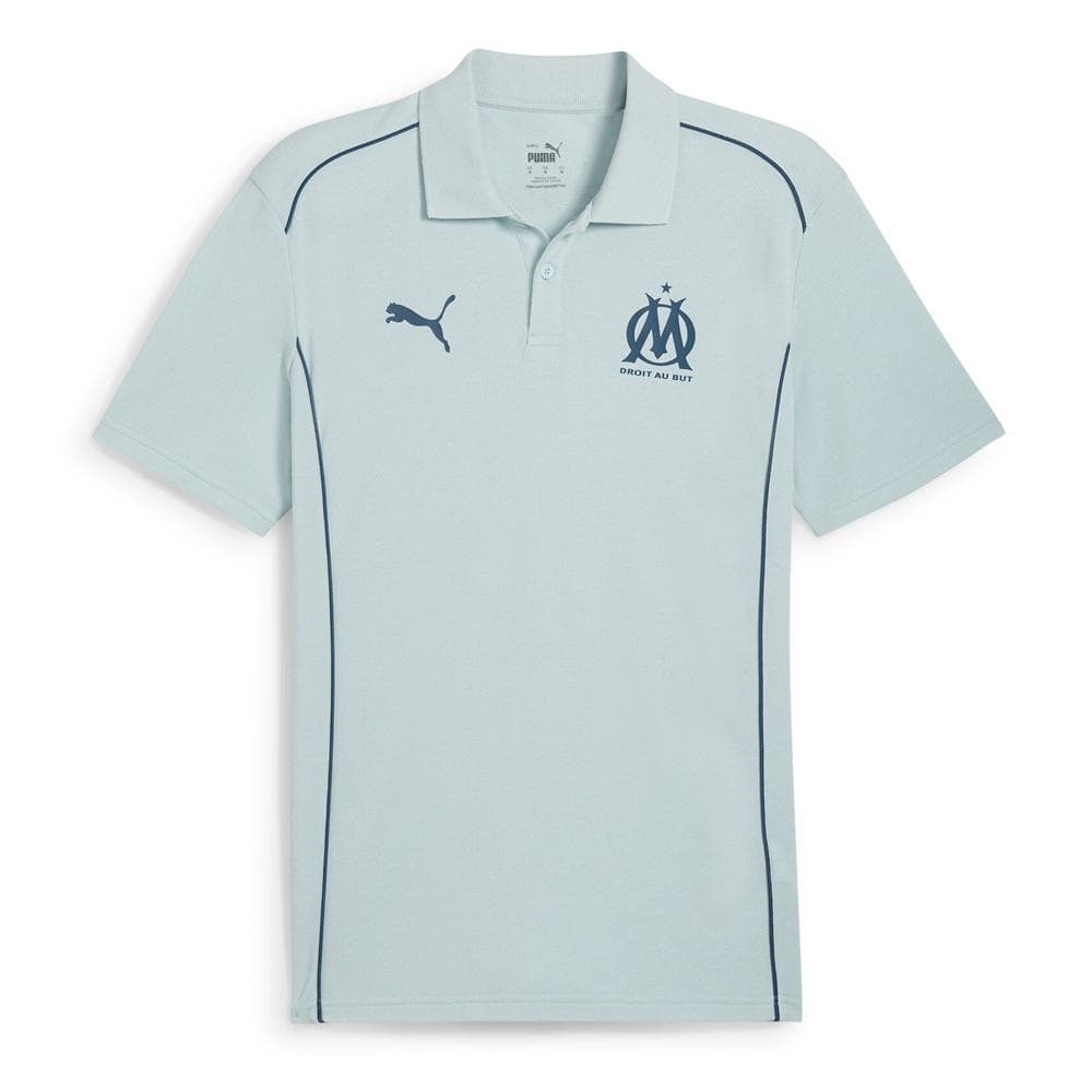 OM Polo Bleu Homme Puma 1