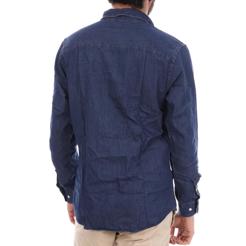 Chemise Denim Bleu Homme Jack & Jones Plain 2