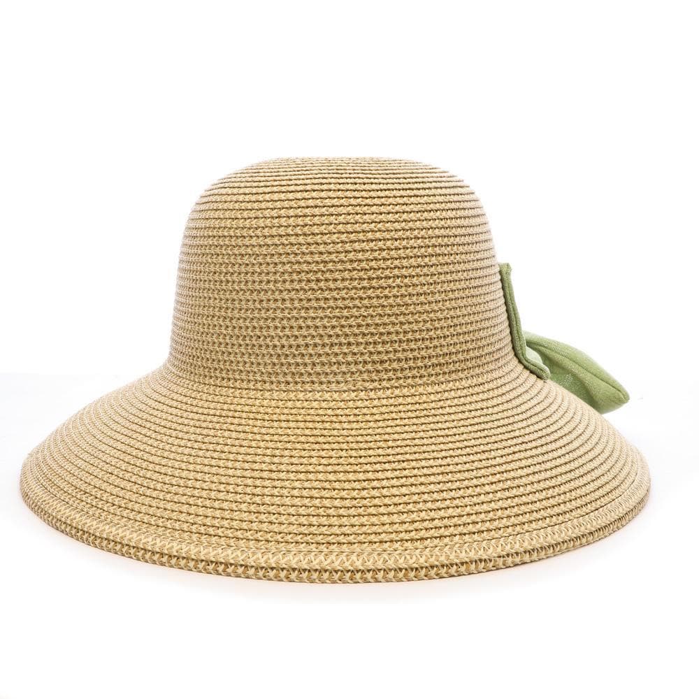 Chapeau de Paille Vert Femme Via Lorenzo Bohème 1