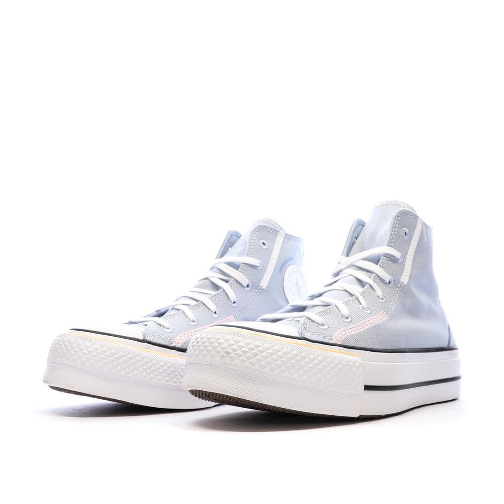 Baskets Bleu Clair Femme Converse Chuck Taylor All Star Lift 6