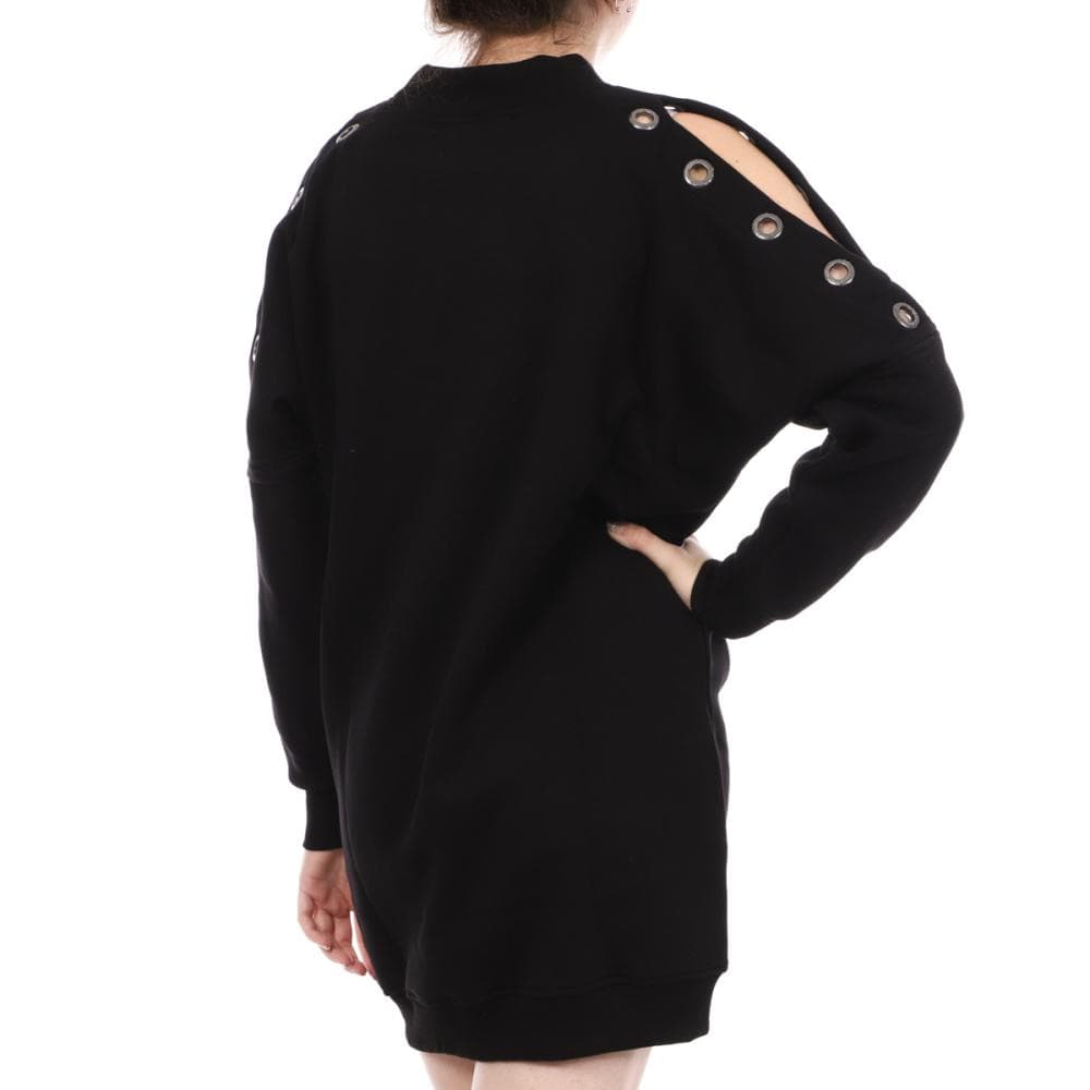 Robe Sweat Noire Femme Supreme Jessy0 2