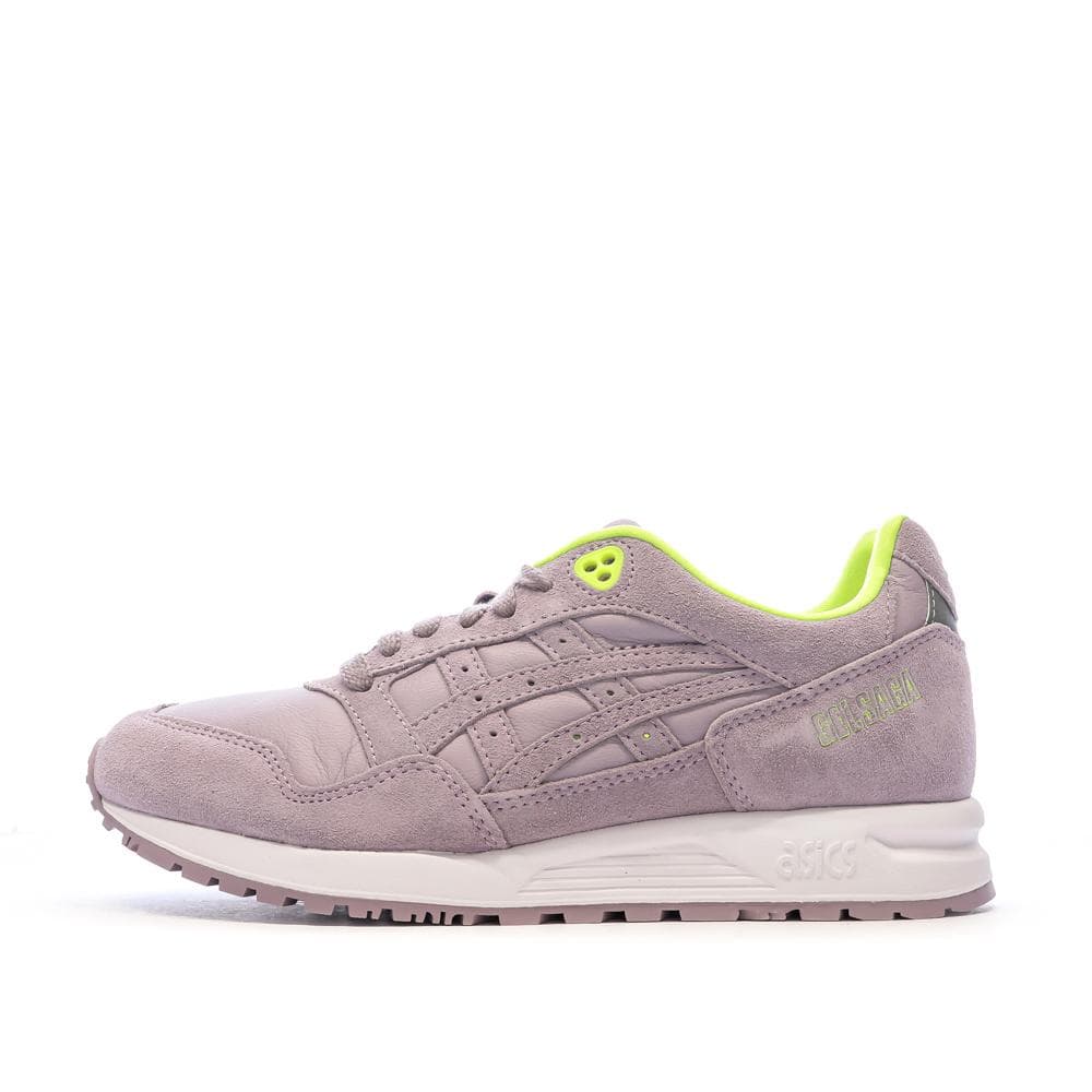 Baskets Roses/Jaunes Femme Asics Gelsaga 1