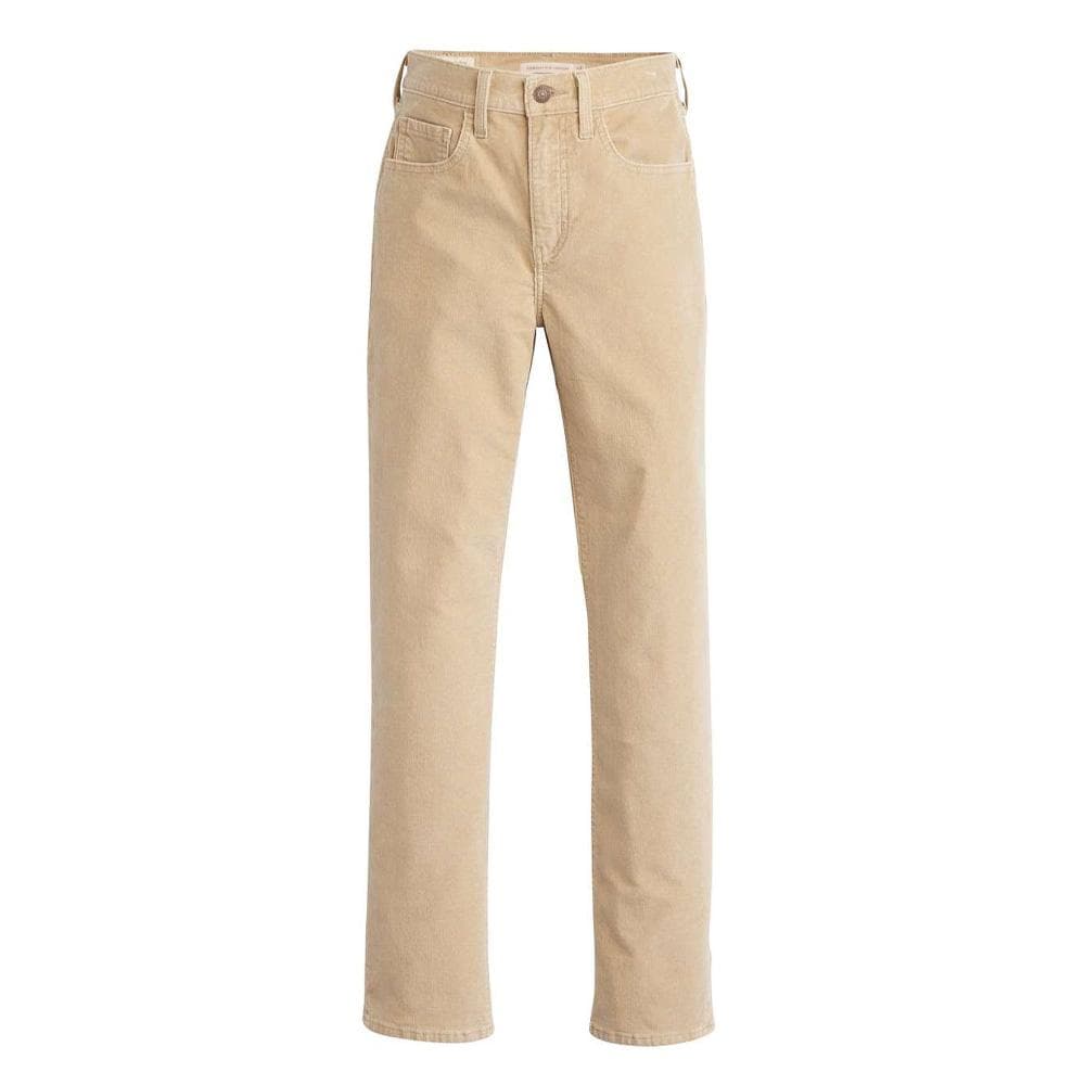 Jean 724 Beige Classique Femme Levi's High Rise Straight 18883 2