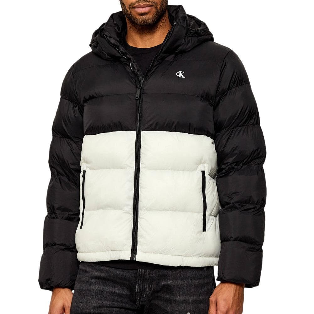 Doudoune Noir/Blanche Homme Calvin Klein Jeans Nylon 1