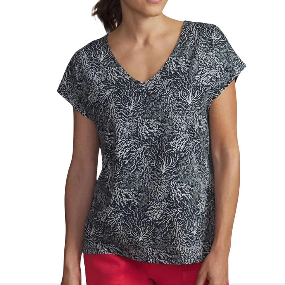 T-Shirt Marine Femme TBS Navy 1