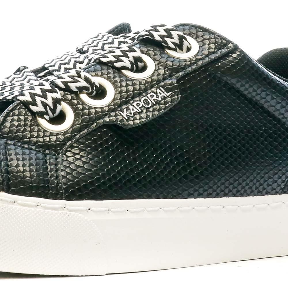 Baskets Noir Femme Kaporal Sandra 7