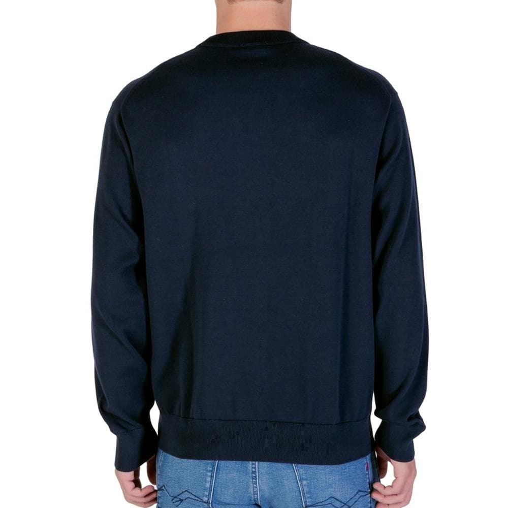 Sweat Marine Homme Calvin Klein Jeans Eu Ls Cotton Relaxed 2
