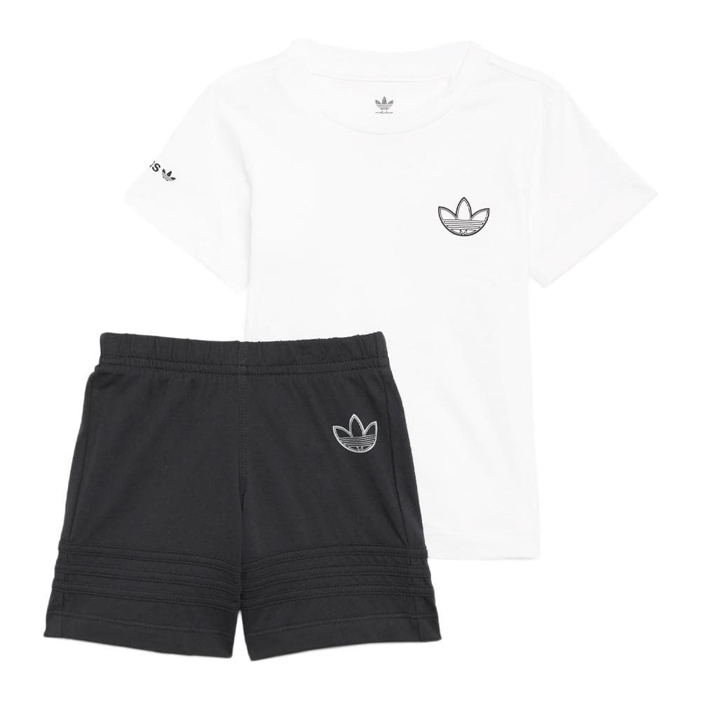 Ensemble Blanc/Noir Garçon Adidas HE2070 1