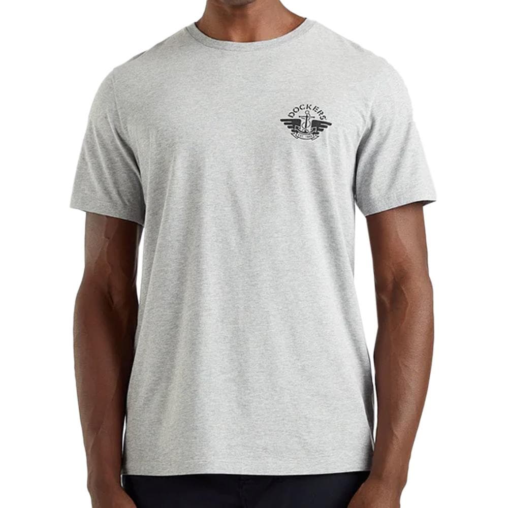 T-shirt Gris Chiné Homme Dockers Graphic 1
