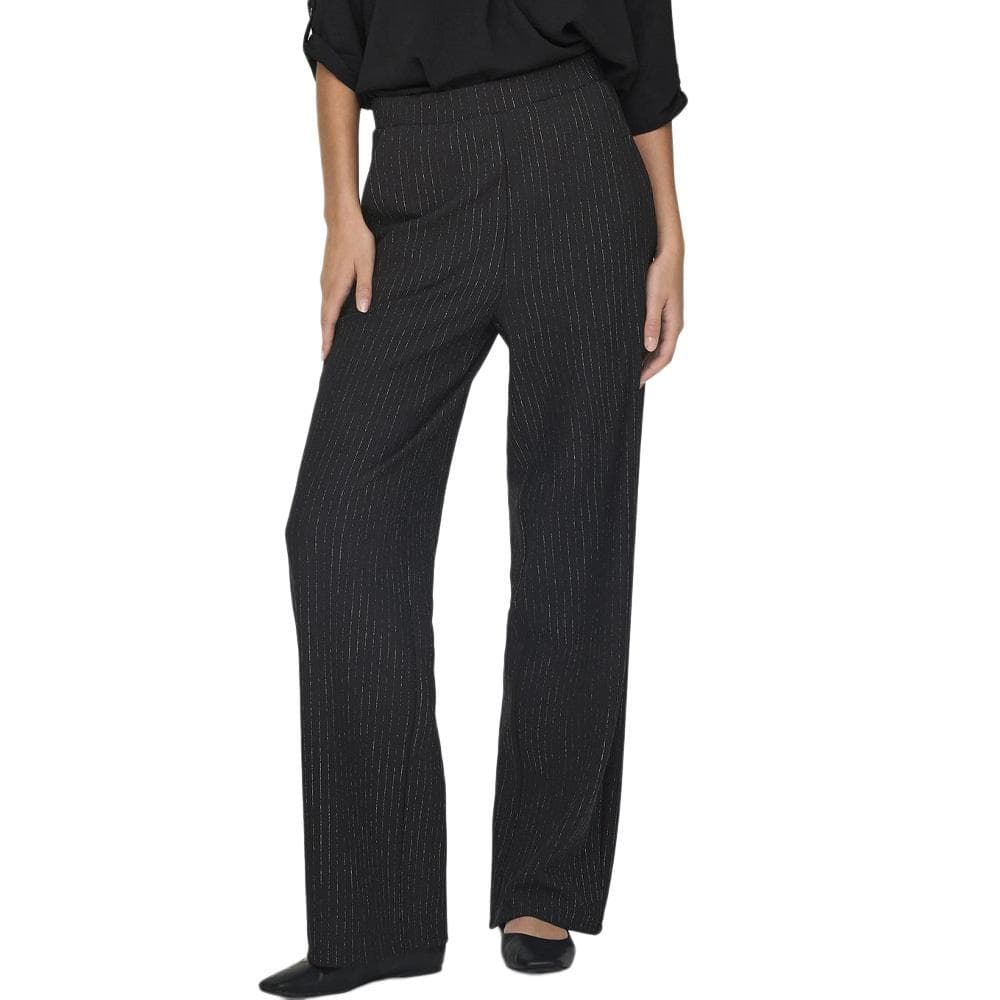 Pantalon fluide Noir JDY Geggo 1