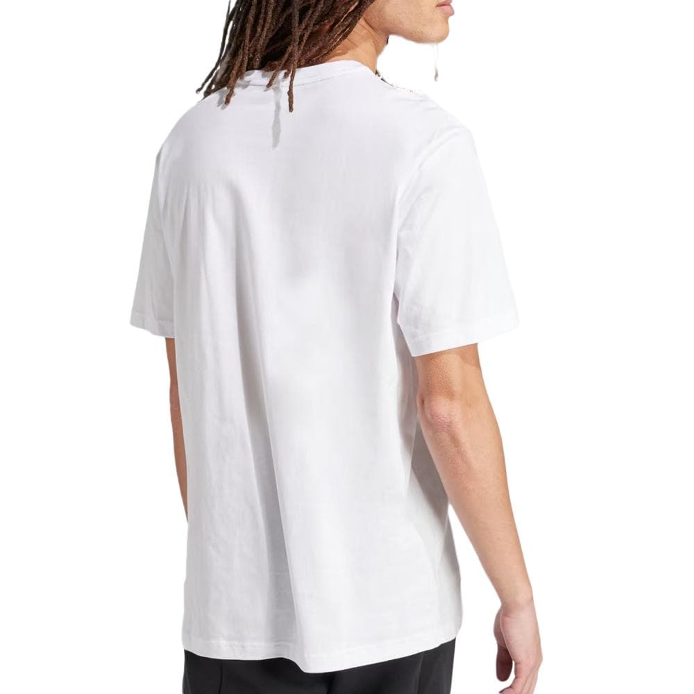 T-Shirt Blanc Homme Adidas Bos 2