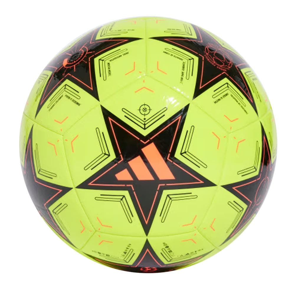Ballon de Foot Jaune Fluo/Noir Adidas Ucl Clb 2