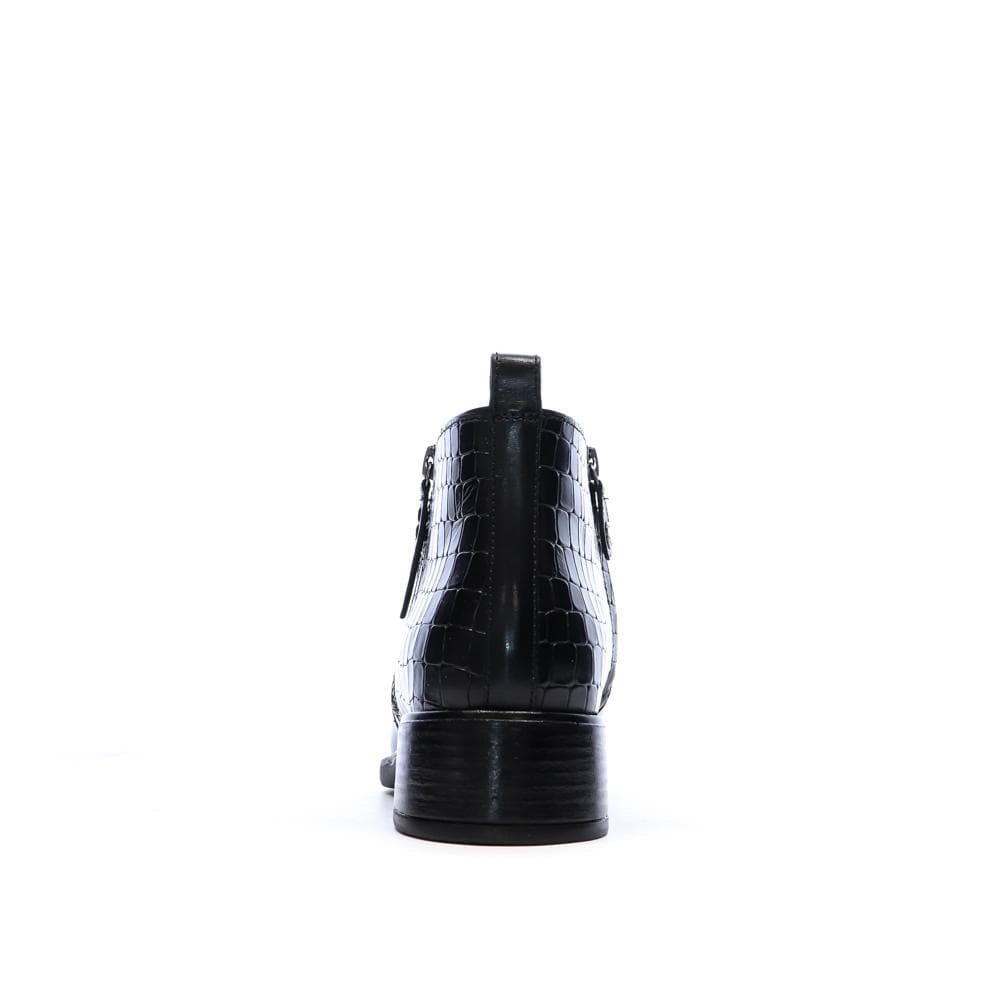 Bottines Noires Femme Geox Resia 3