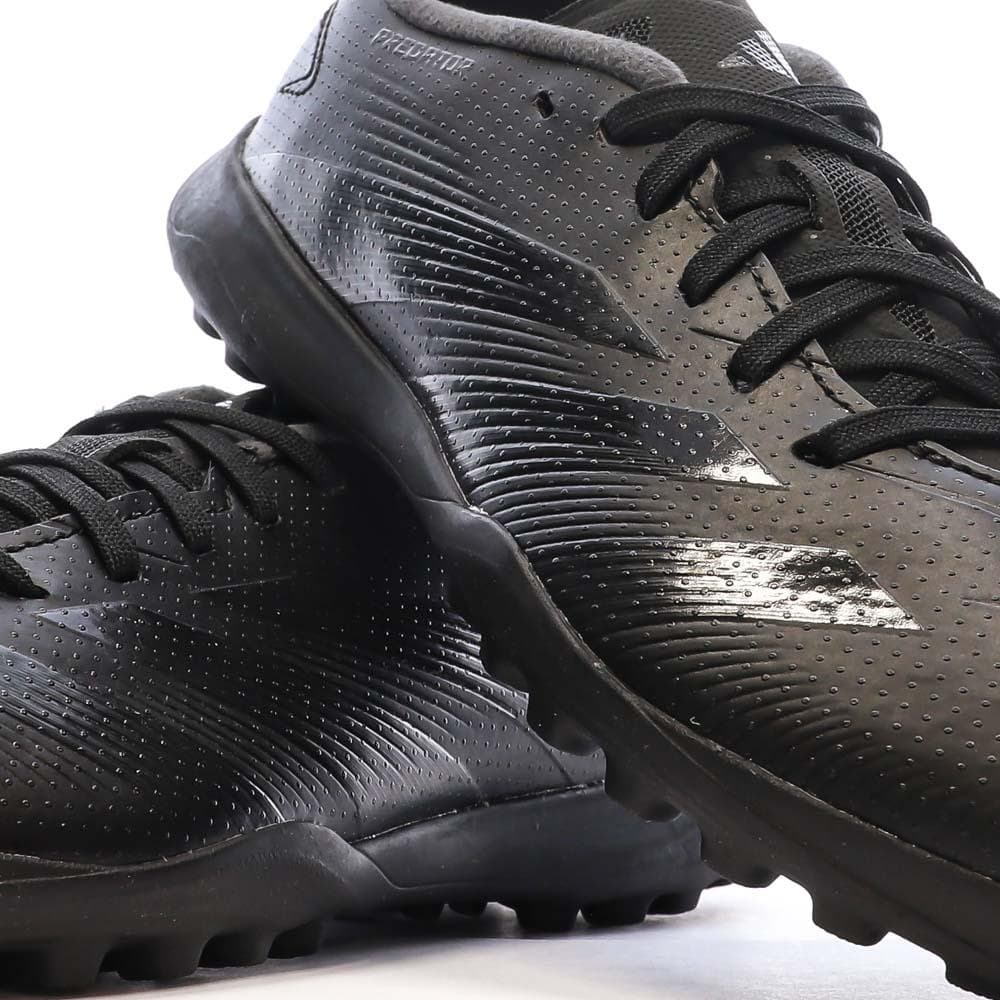 Chaussures de Football Noires Garçon Adidas Predator League 7