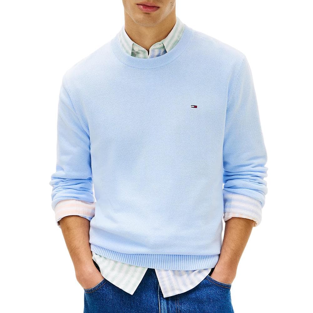 Pull Bleu Homme Tommy Hilfiger Tjm Slim Ess 1