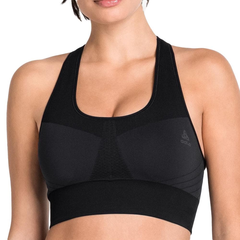 Brassière Noire Femme Odlo Seamless 1