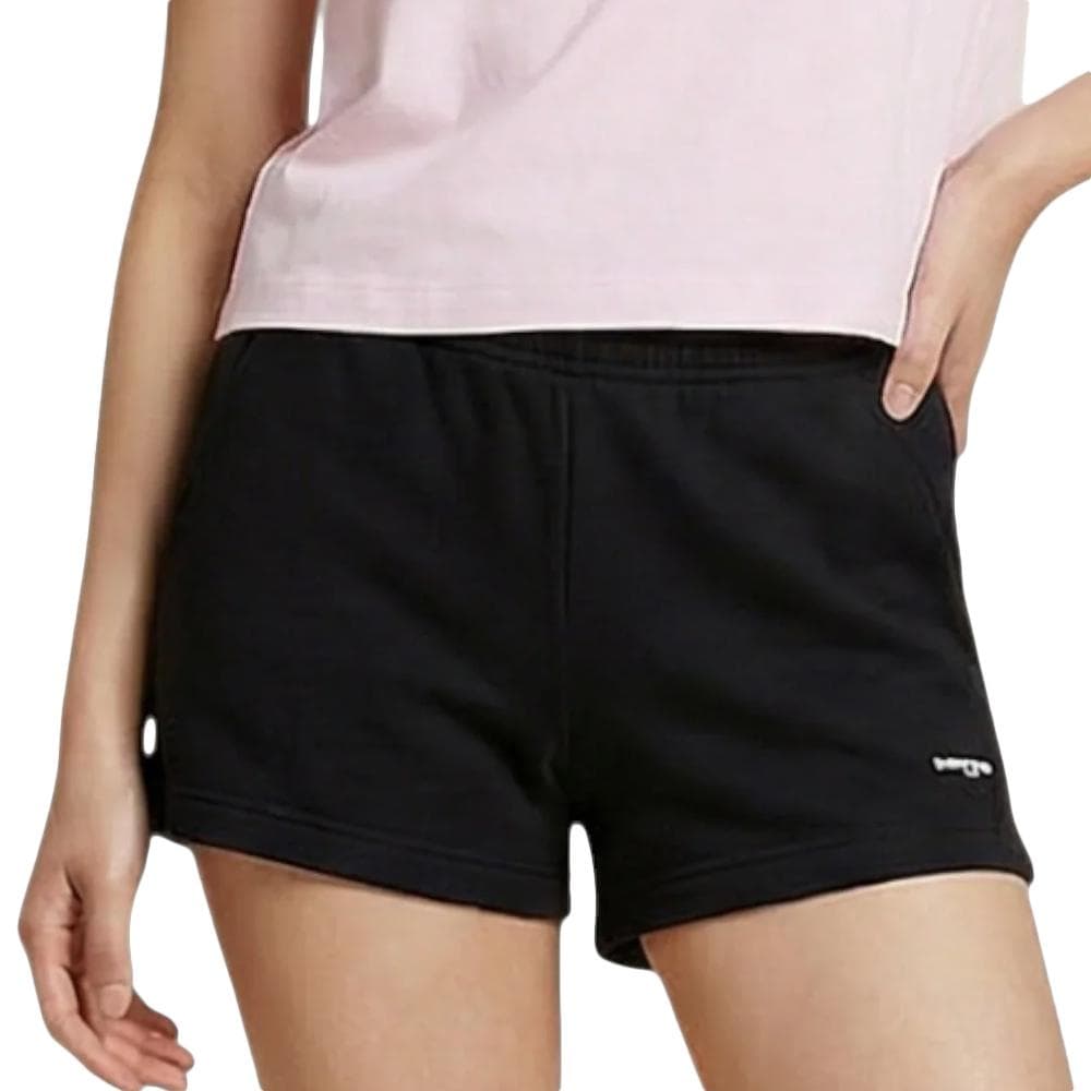 Short Noir Femme Tommy Hilfiger Tjw Script Lbl 1