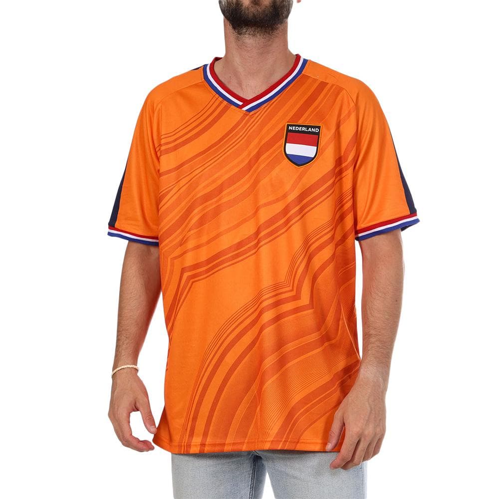 Pays-Bas Maillot Supporter Orange Mixte Sport Zone 1