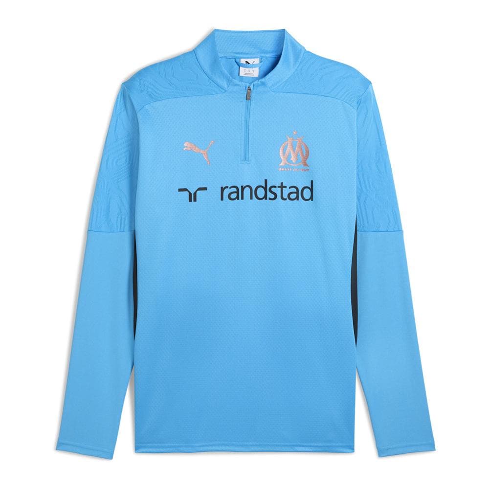 OM Haut d'entrainement Bleu Homme OM TRAINING 1/4 ZIP TOP 1