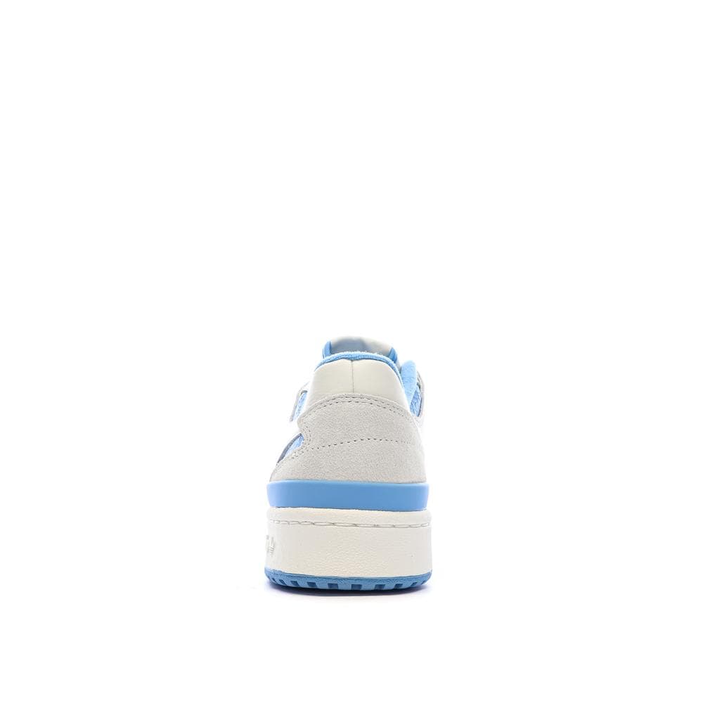 Baskets Blanches/Bleu Homme Adidas Forum 3