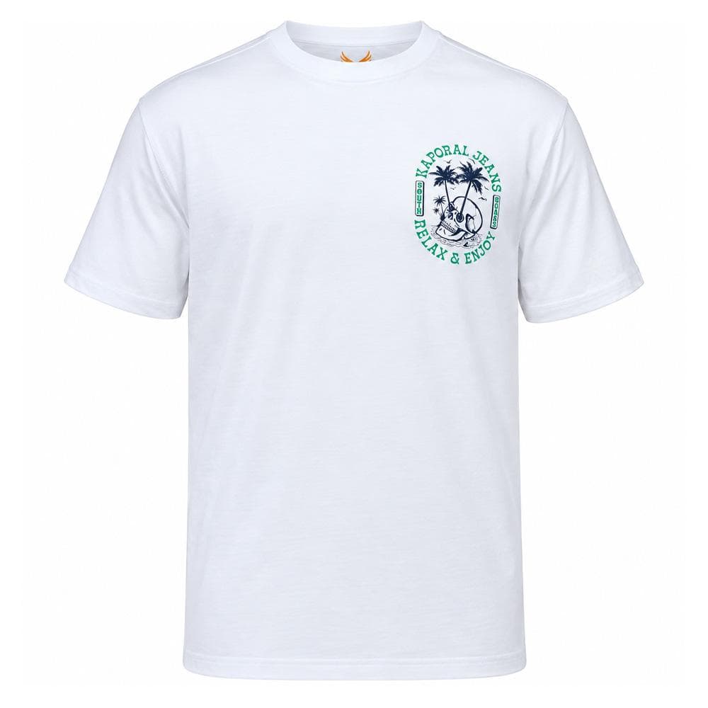 T-Shirt Blanc Homme Kaporal Till 1