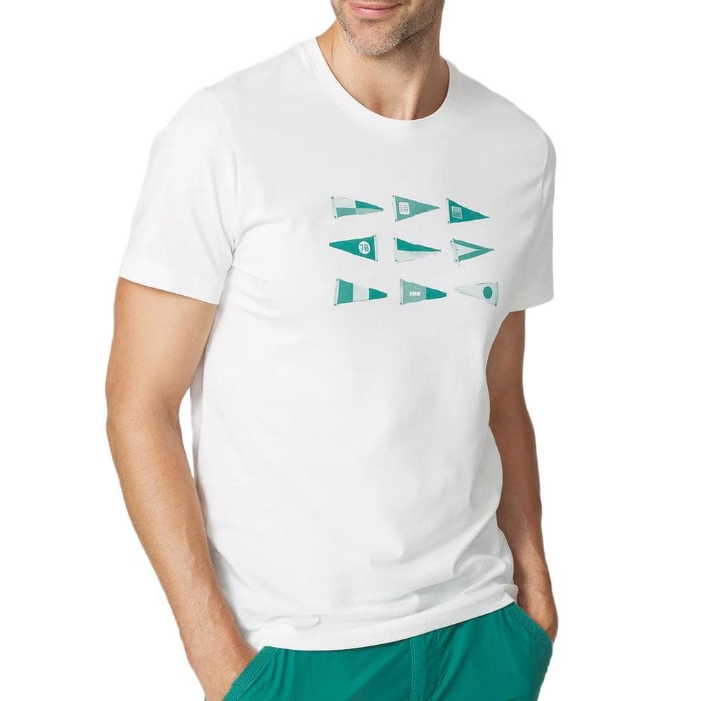 T-shirt Blanc Homme TBS ALBERTEE 1
