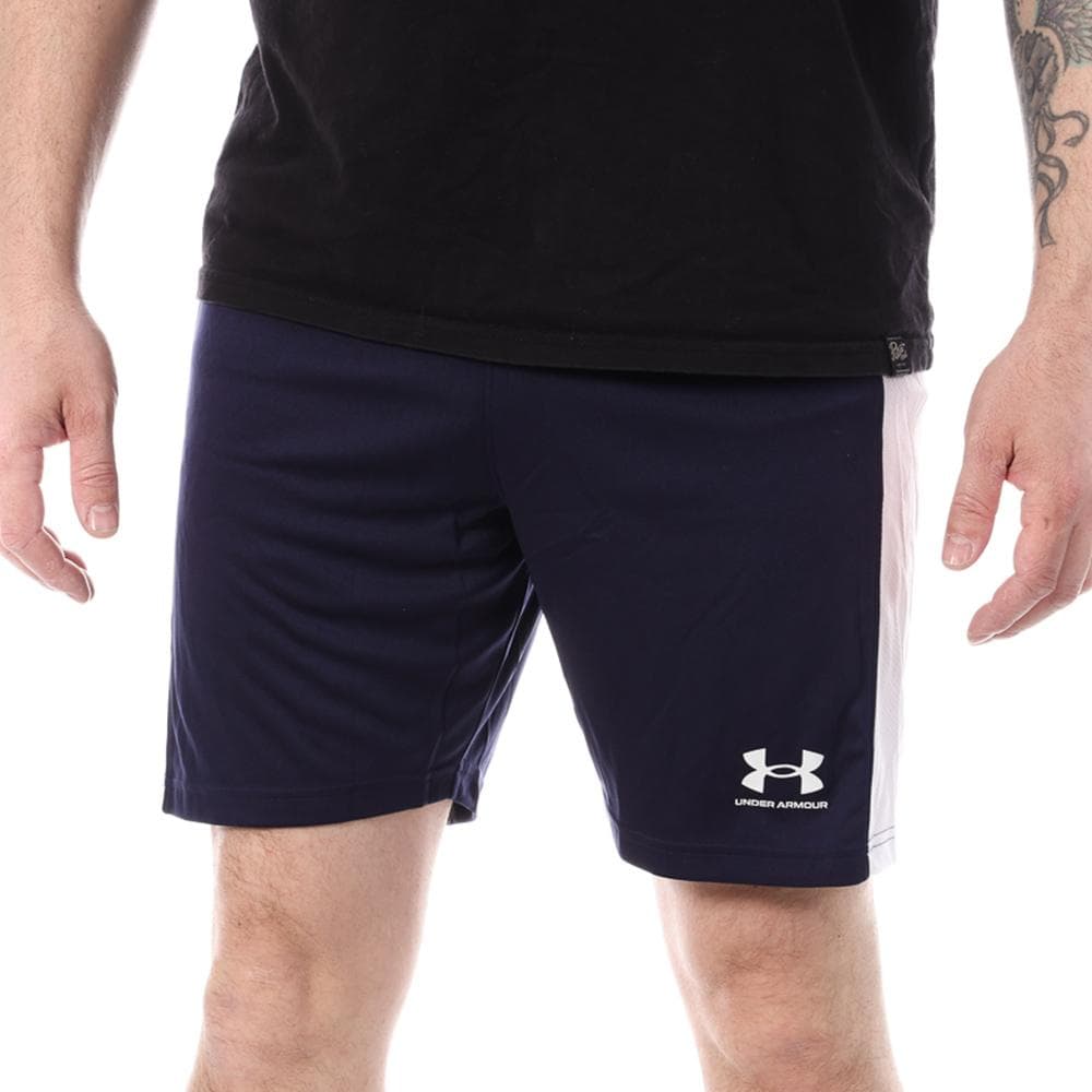 Short de Sport Blanc/Noir Homme Under Armour Knit 1