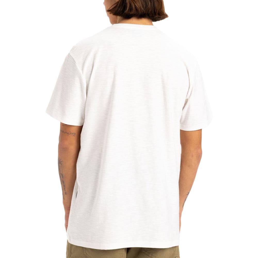 T-Shirt Ecru Homme Quiksilver Slub roundneck 2