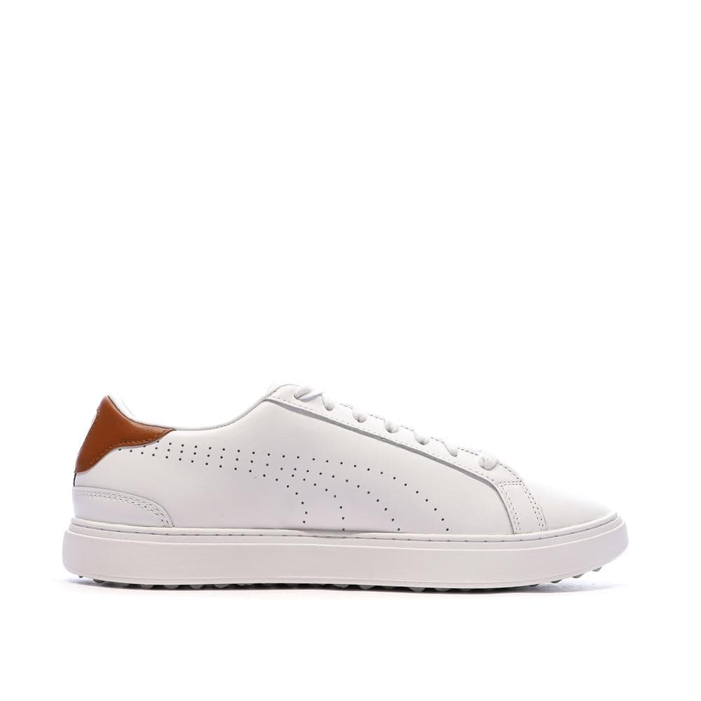 Baskets de golf Blanches/Camel Homme Puma Hypnotic 2