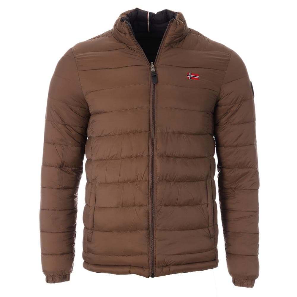 Doudoune Noir/Marron Homme Geographical Norway California/GN 3
