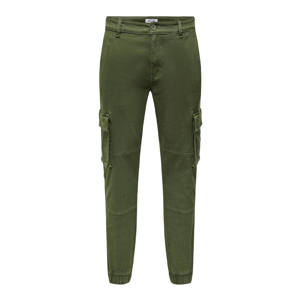 Pantalon Cargo Kaki Homme Only & Sons Onscam Life 1