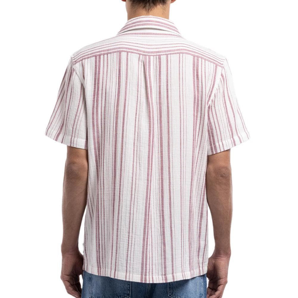 Chemise Bordeaux à Rayures Homme Teddy Smith Celestio 2