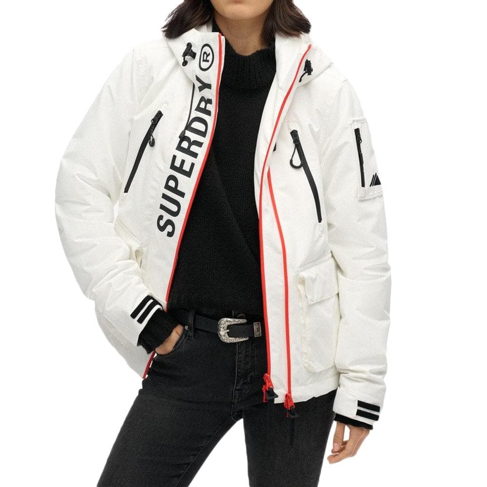 Parka Blanche Femme Superdry Ultimate Windcheater 1