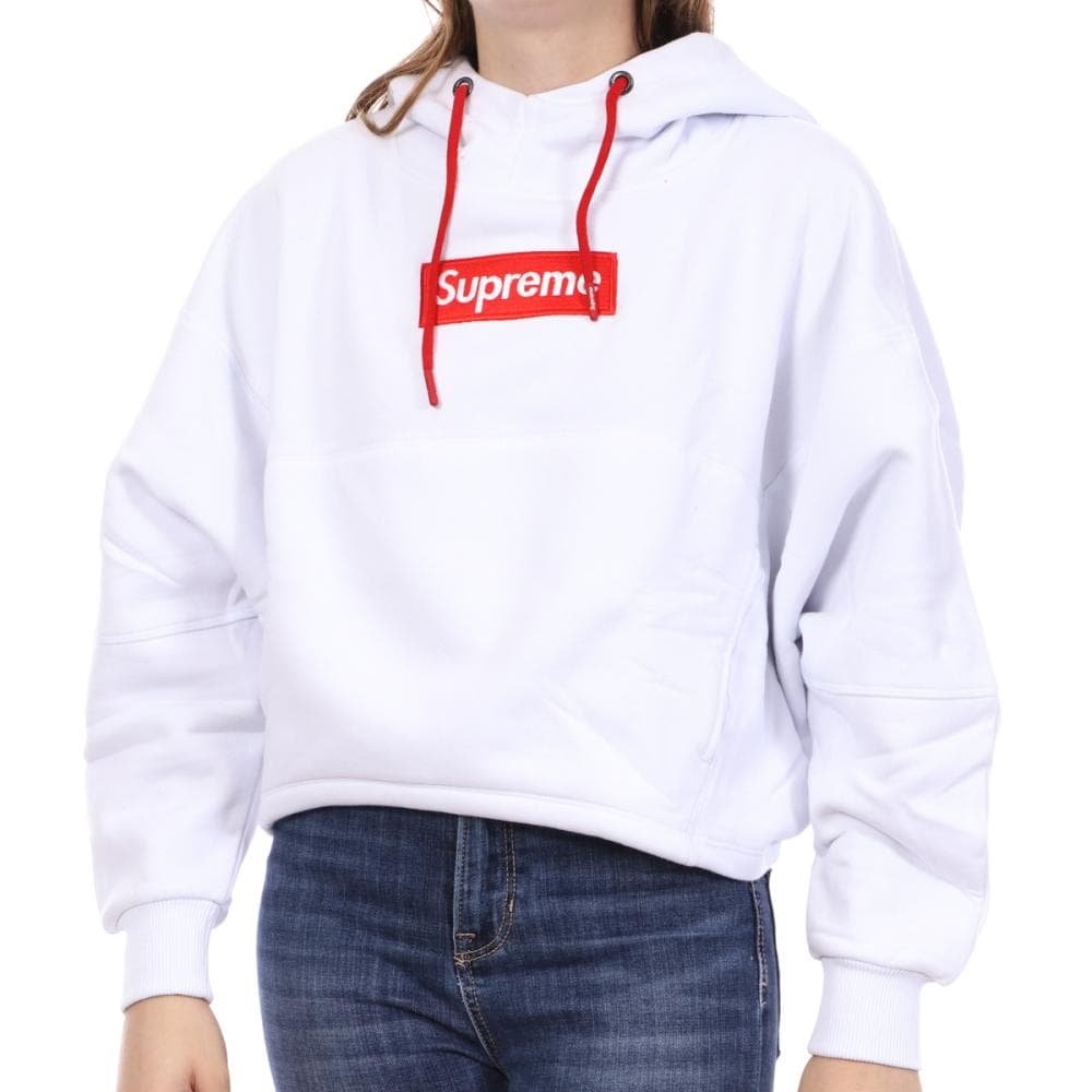 Sweat Blanc court Femme Supreme Grip Cornelia 1