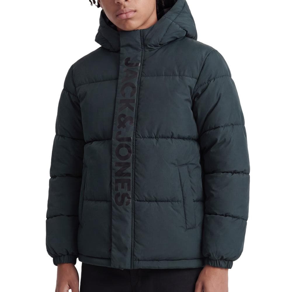 Doudoune Vert Foncé Garçon Jack & Jones Haste Puffer 1