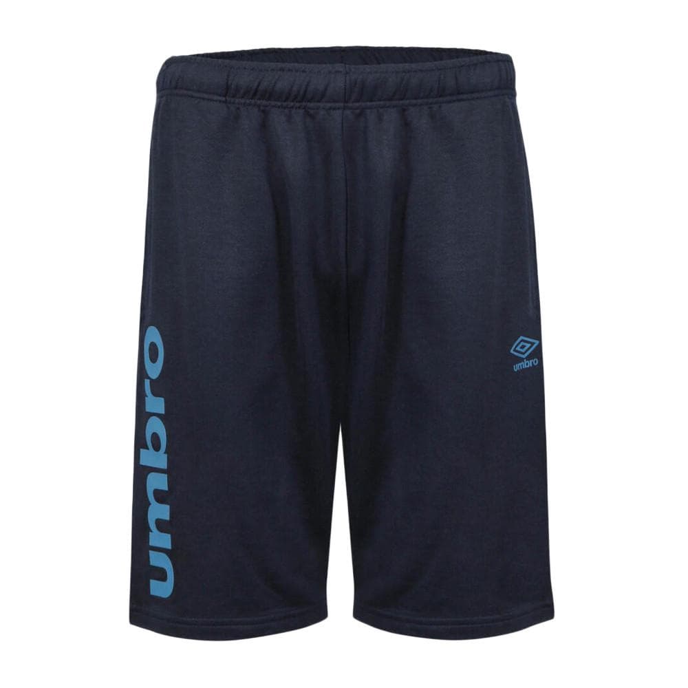 Short Marine/Bleu Garçon Umbro Leis 1
