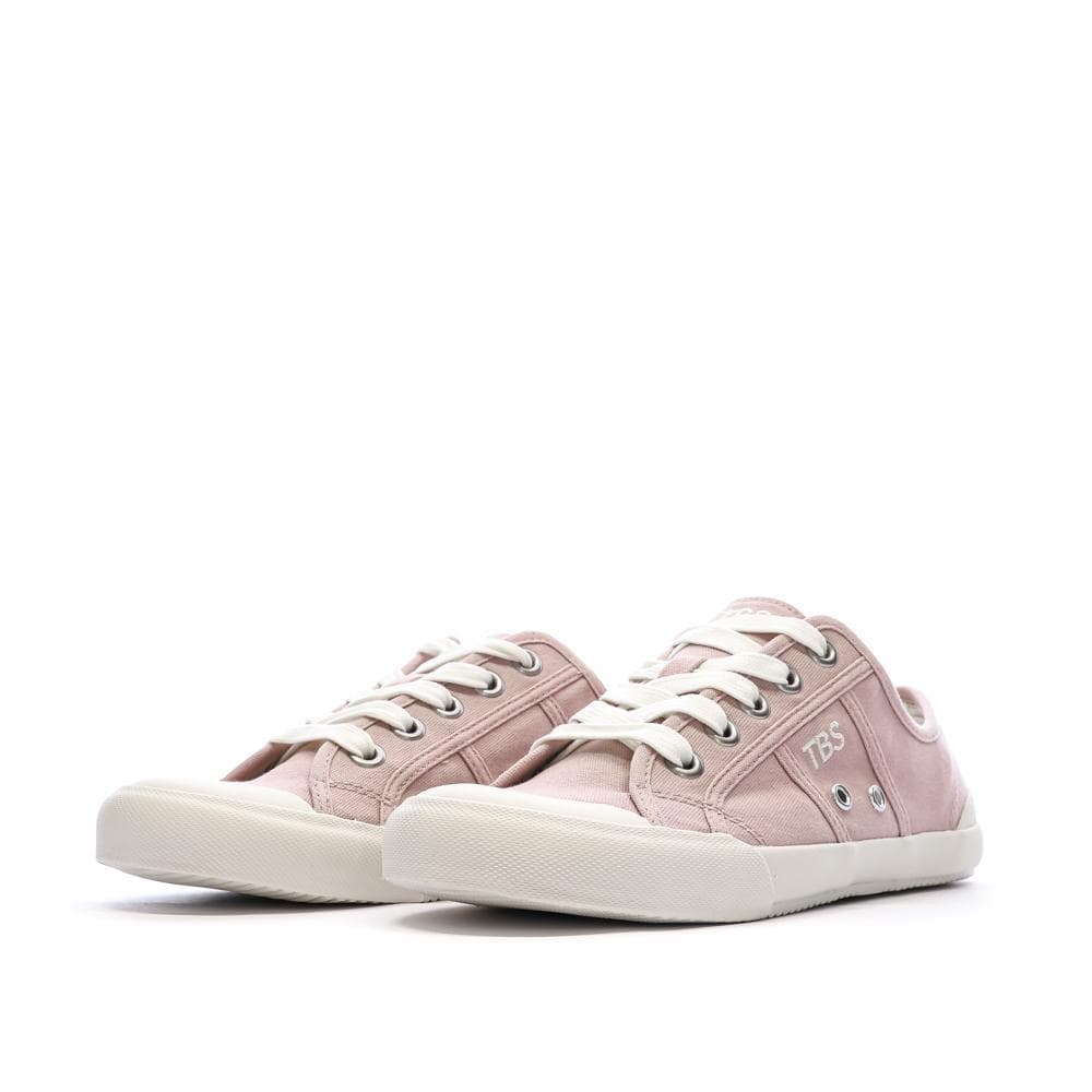 Chaussures en Toile Rose Pale Femme TBS OPIACE 6
