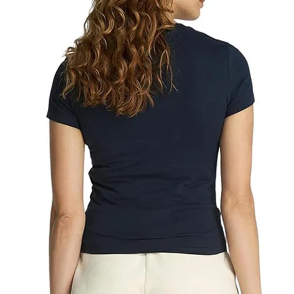 T-shirt Marine Femme Tommy Hilfiger Night Navy 2