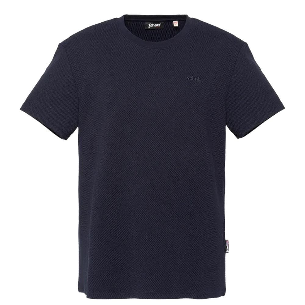 T-Shirt Marine Homme Schott TSCLAY 1