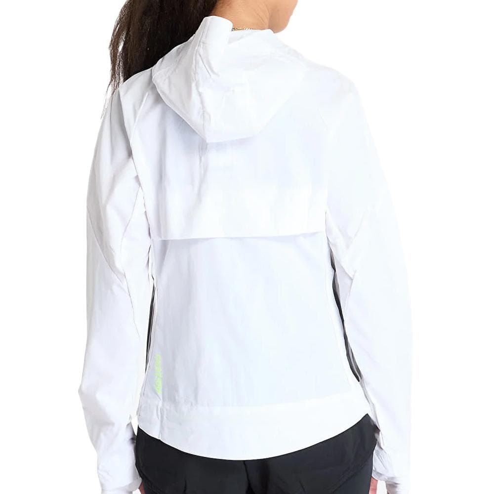 Veste de Running Blanc Femme Adidas Adizero 2