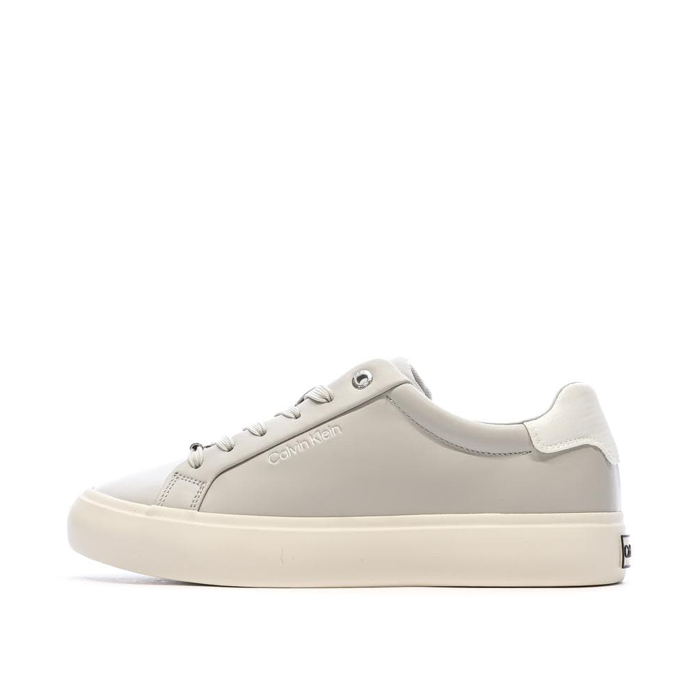 Baskets Grises Femme Calvin Klein Jeans Lace 1