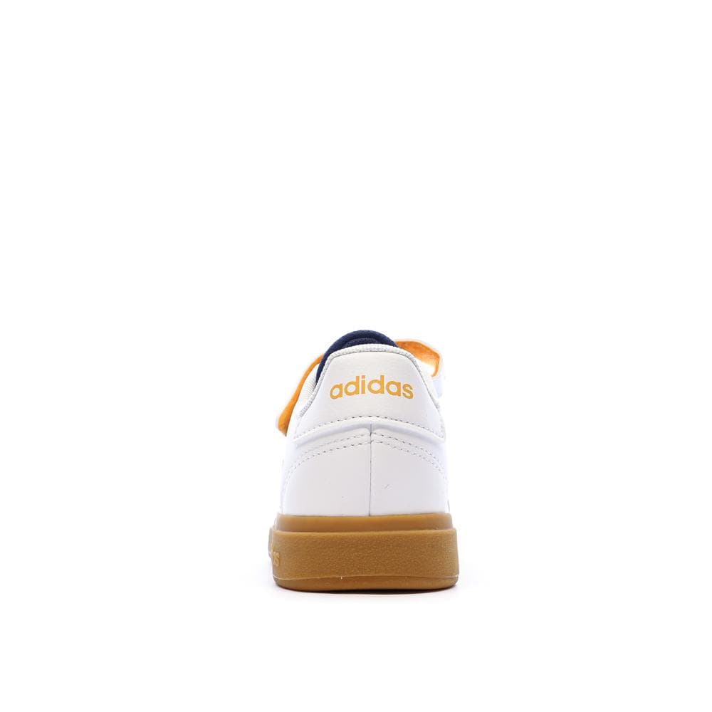 Baskets Blanche/Bleu Garçon Adidas Grand Court 2.0 El C 3
