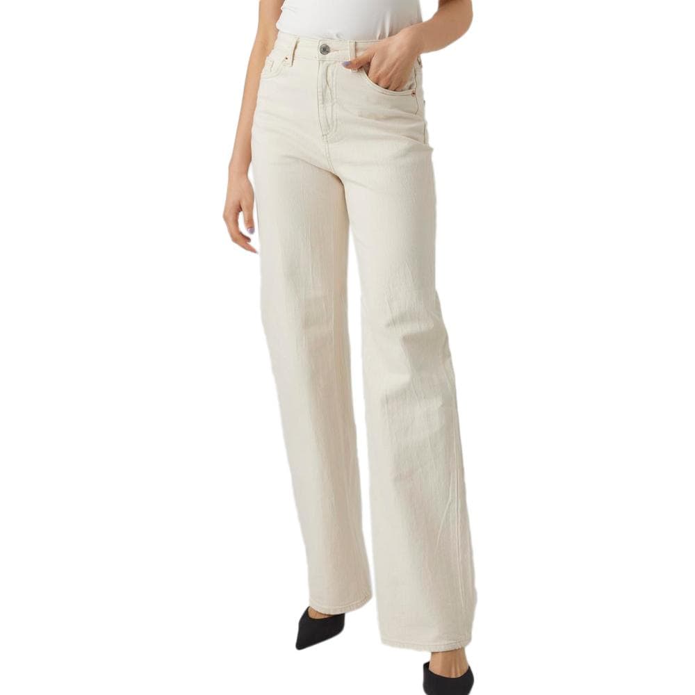 Jean Large Blanc Femme Vero Moda Tessa 1