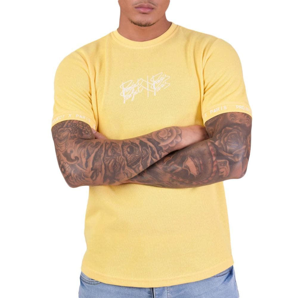 T-shirt Jaune Homme Project X Paris 0206 1