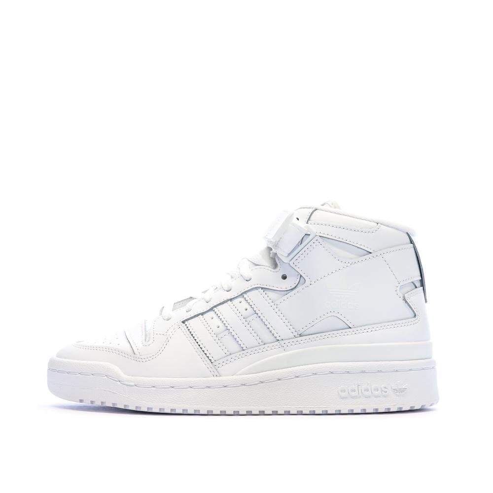 Baskets Blanches Homme Adidas Forum Mid 1
